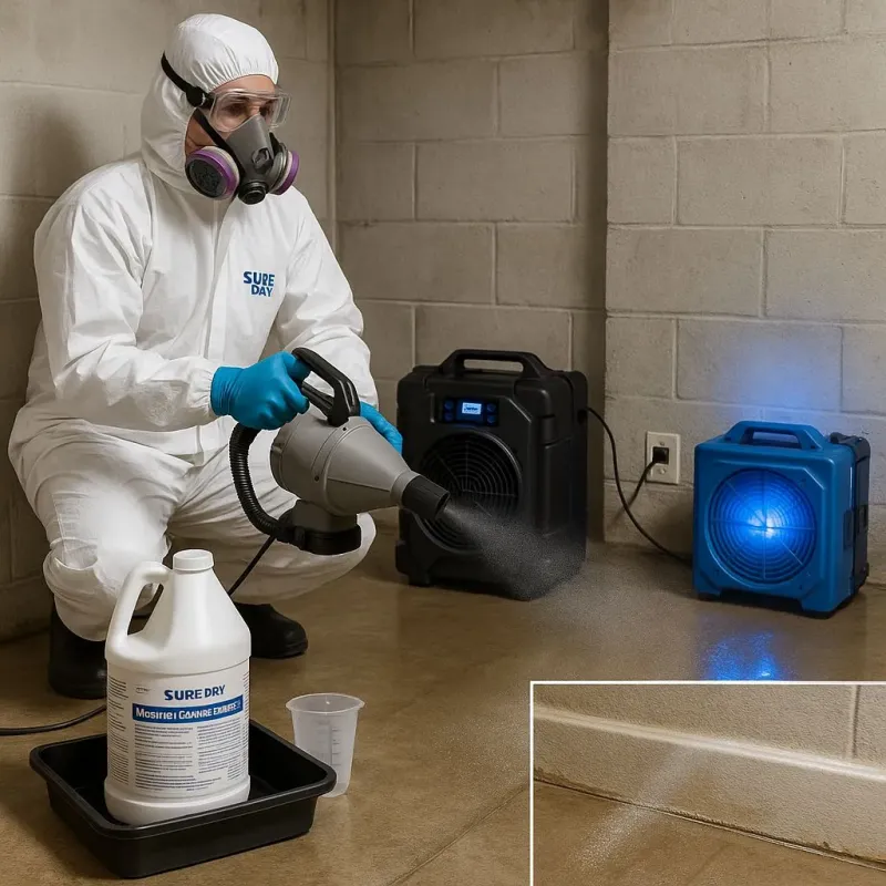Sanitization and Odor Removal process in New Hempstead, NY