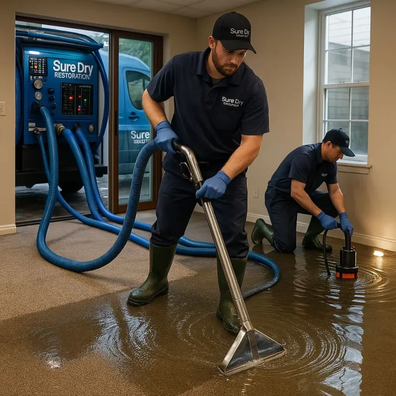Water Extraction and Removal process in New Hempstead, NY